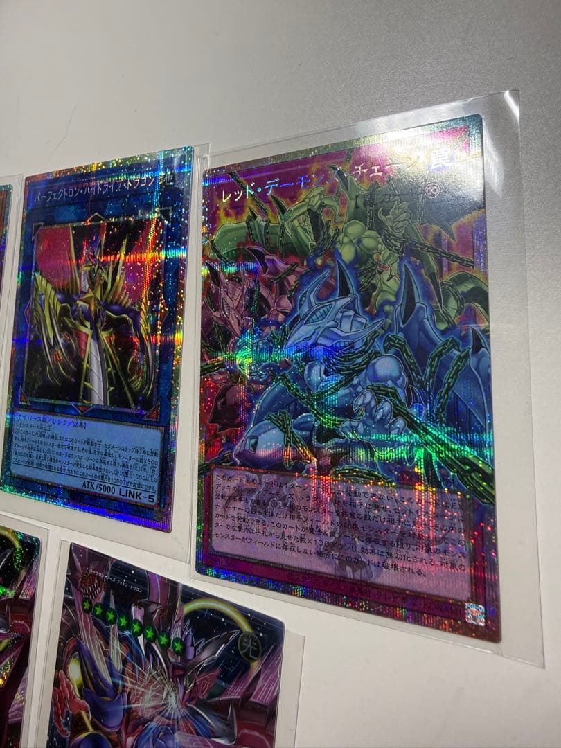 遊戯王 超銀河眼の光子龍 フォトンハウリング オーバーフレーム　5点セット