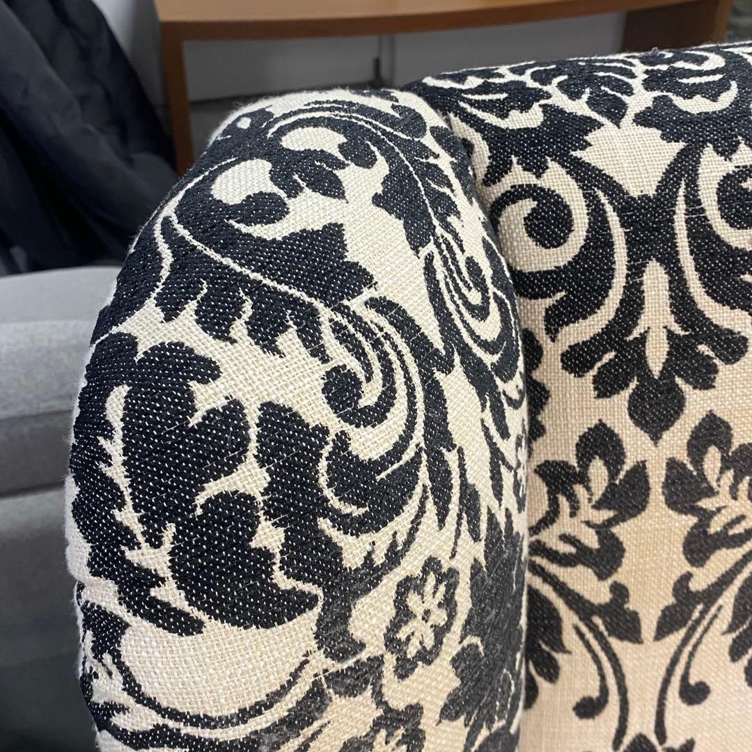 IDC大塚家具 ドミシール 1人掛けソファ オットマン ドイツ 定価25万