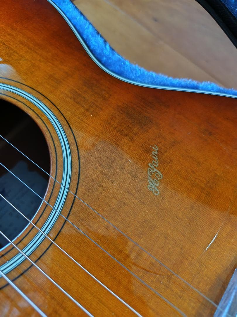天使のインレイ　小ぶりなアコギ　K.Yairi SO-18美品