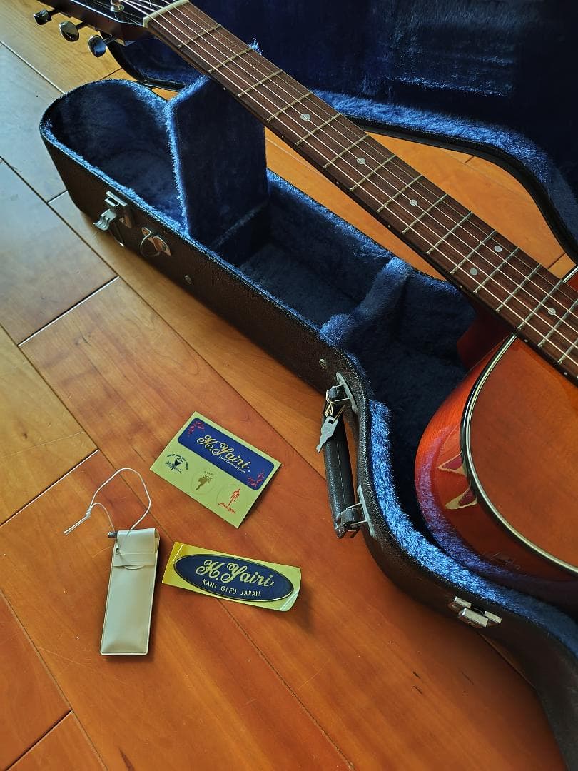 天使のインレイ　小ぶりなアコギ　K.Yairi SO-18美品