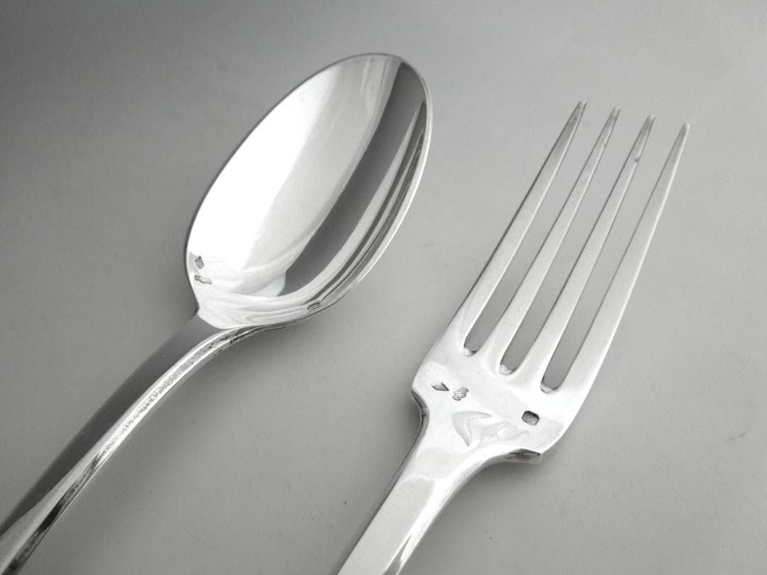 クリストフル　シルバースプーン&フォーク　Christofle　純銀