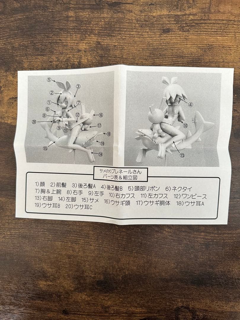 サメのりプレネールさん ガレージキット