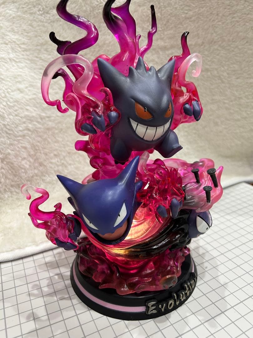 ゲンガー ゴースト　ゴース　ポケモンフィギュア　evolution