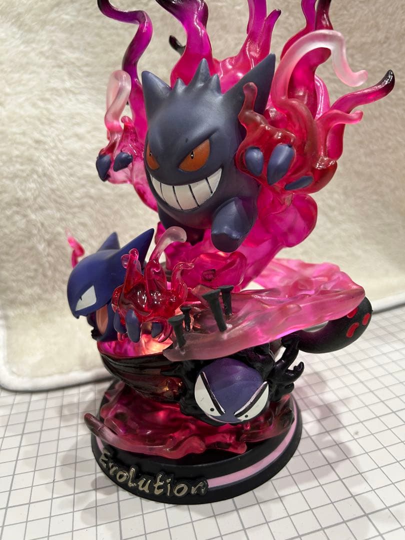 ゲンガー ゴースト　ゴース　ポケモンフィギュア　evolution