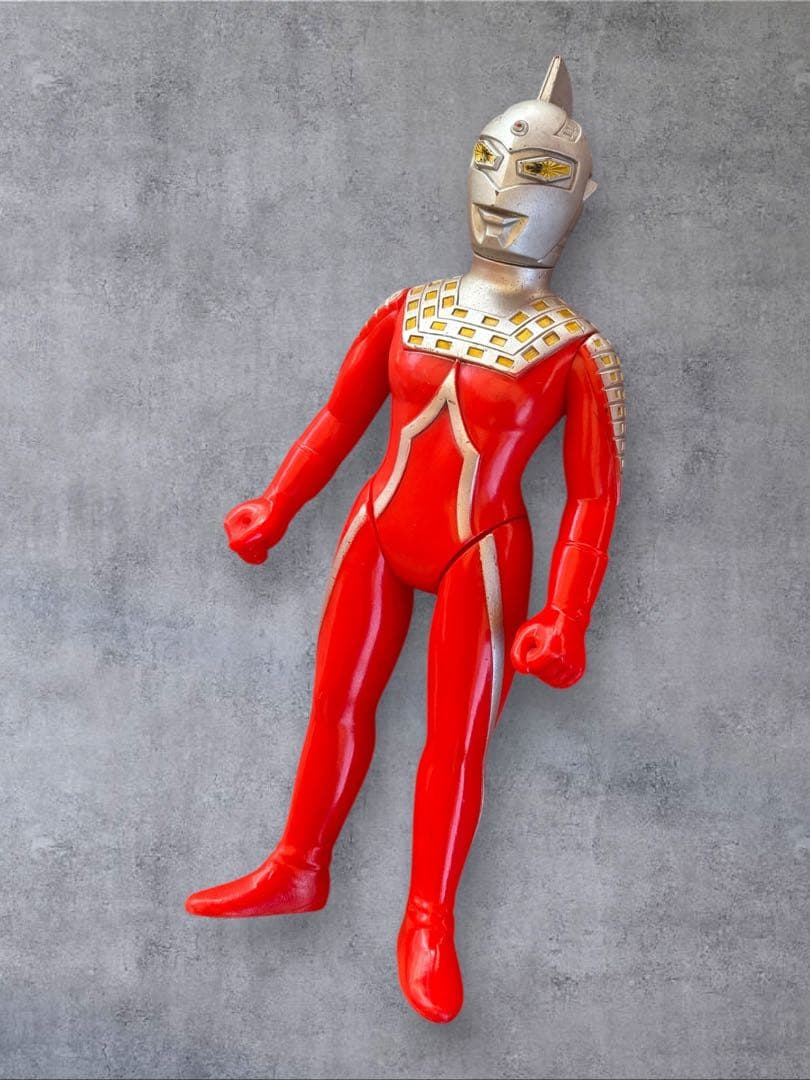 【当時物】1988年 日本製 バンダイ ウルトラセブン ソフビ ビッグサイズ