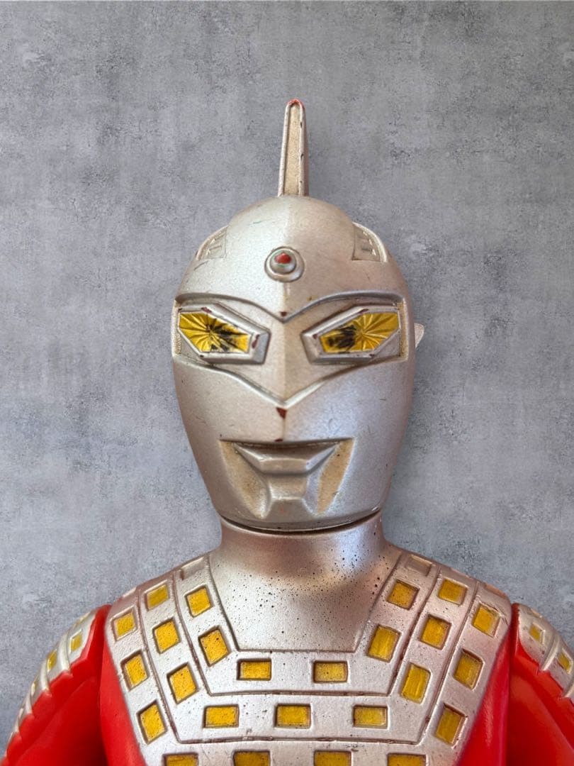【当時物】1988年 日本製 バンダイ ウルトラセブン ソフビ ビッグサイズ