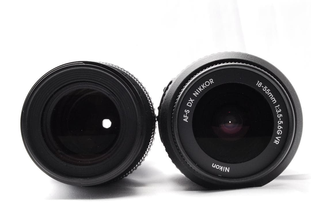 初心者おすすめ❤️Nikon D60✨一眼レフカメラ✨手ぶれ補正付Wレンズ