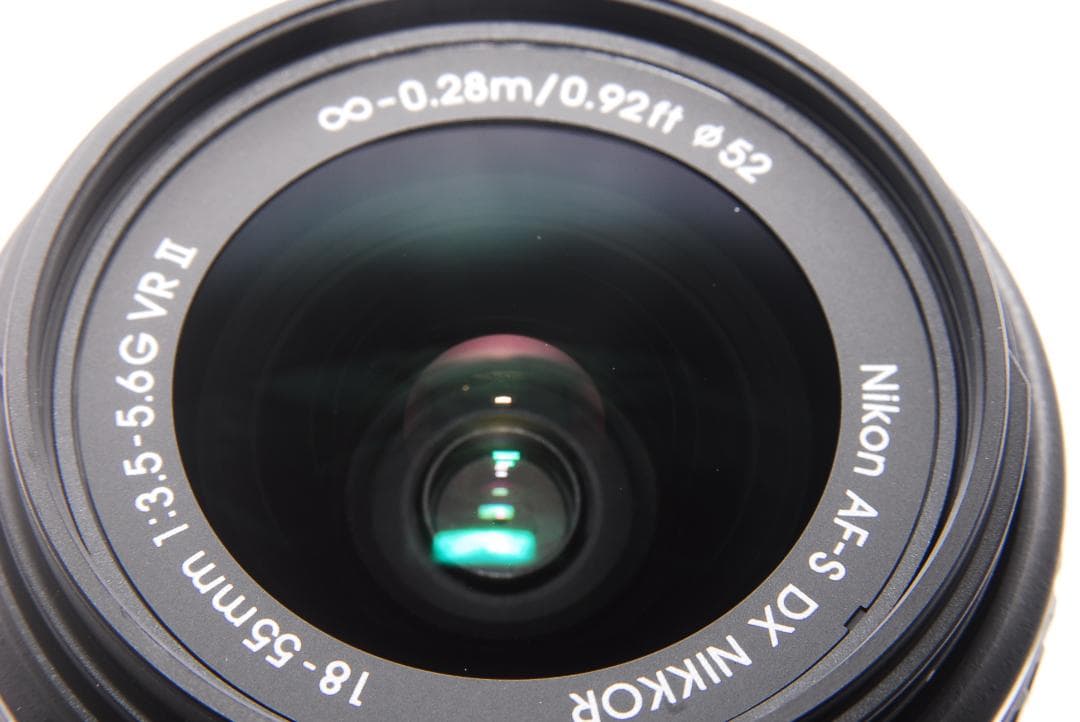 ✨ショット数46回 ほぼ新品 バック付き✨Nikon D5500レンズセット