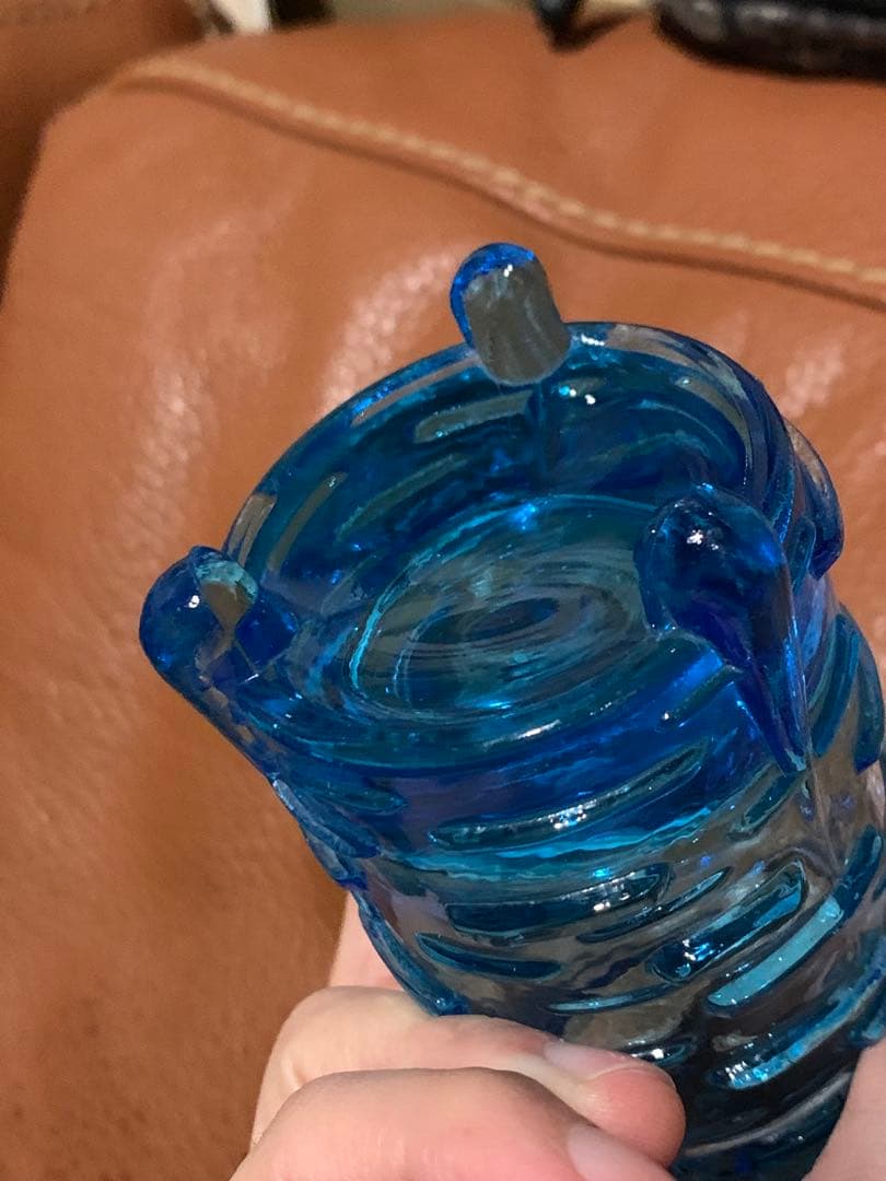 激レア❗️ウランガラス 花瓶 フラワーベース ヤン・シルヴェスター・ドロスト