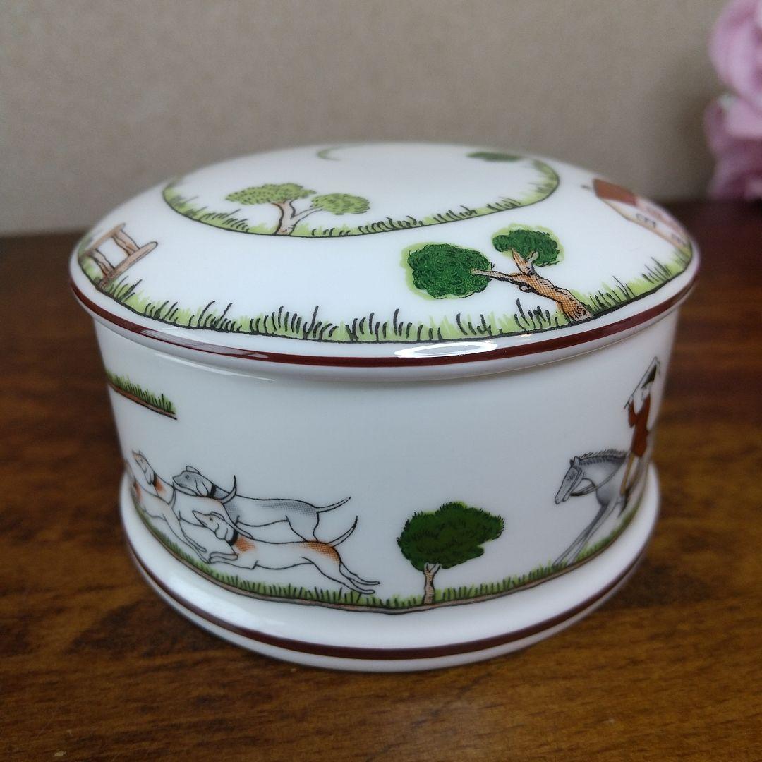 コールポート ハンティングシーン トリンケットボックス 小物入れ