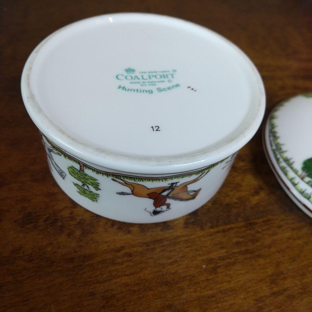 コールポート ハンティングシーン トリンケットボックス 小物入れ