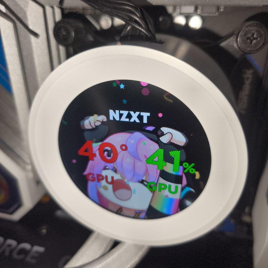 NZXT KRAKEN Elite 240 RGB LCD付き水冷クーラ 箱有り