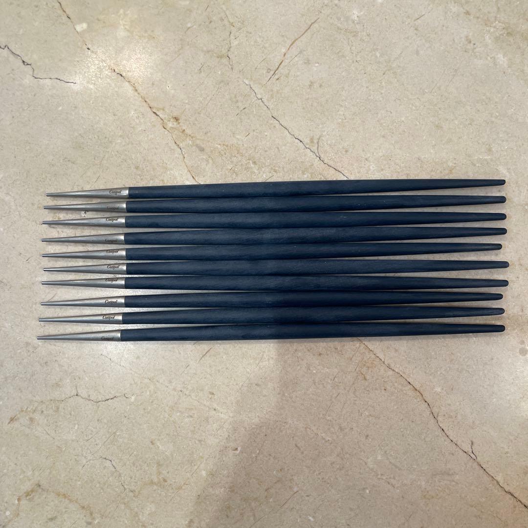 【Cutipol】クチポールGOAゴア　お箸ブルーグレー