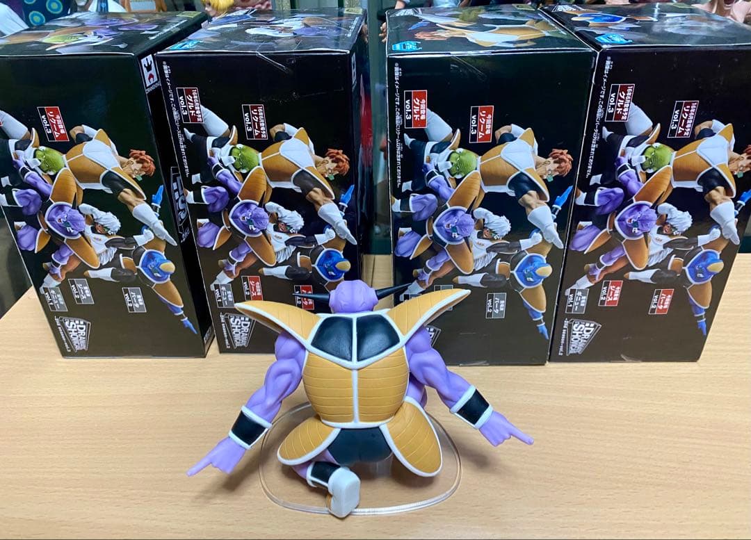 ドラゴンボール ドラマチックショーケース ギニュー特戦隊全5種 ギニューのみ開封