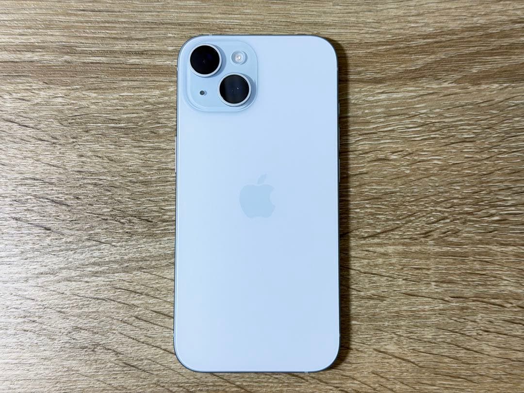 【美品/期間限定】iPhone 15 無印 256GB ブルー SIMフリー本体