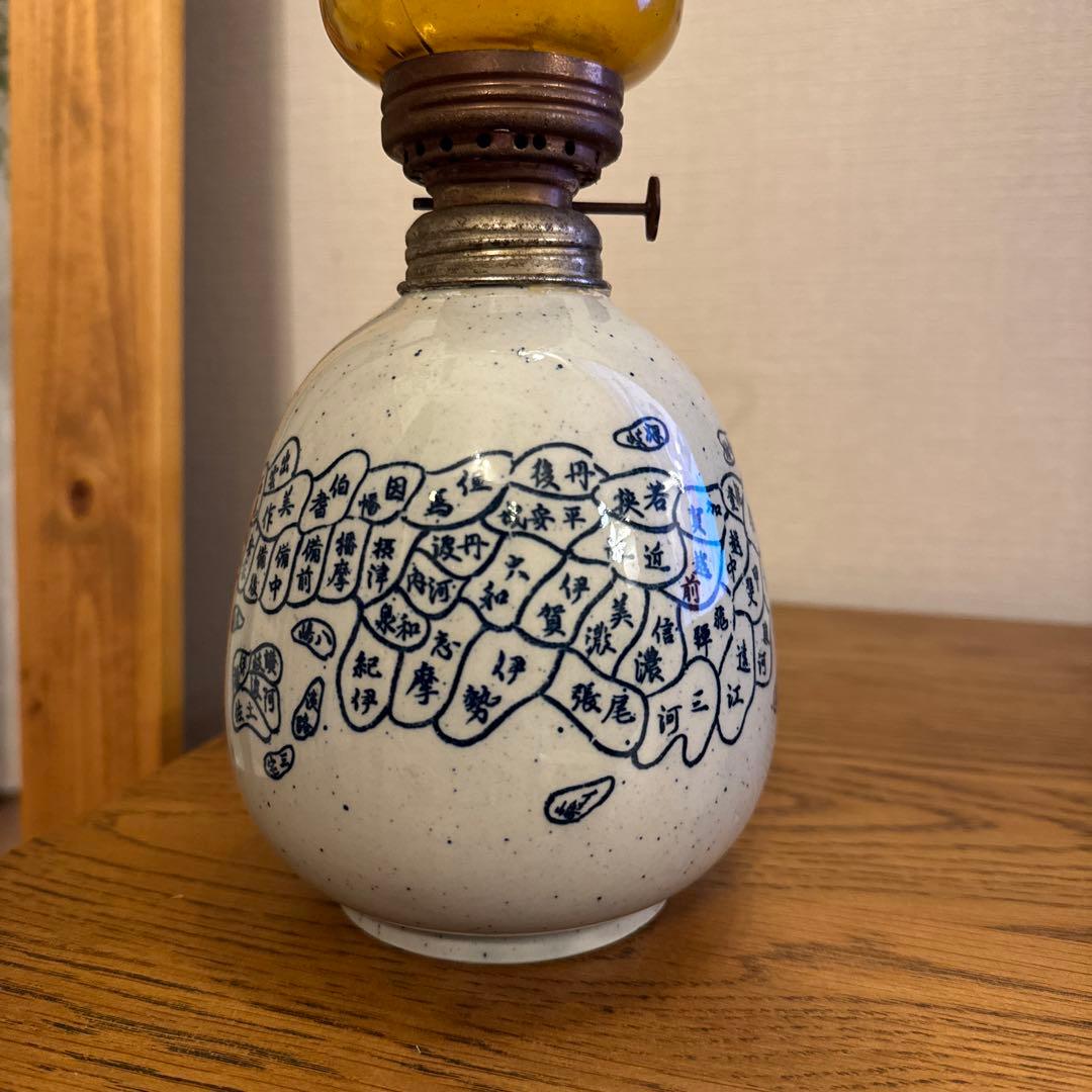 アンティークオイルランプ