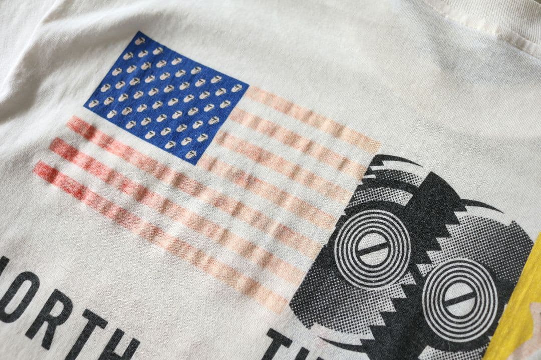 80'S vintage ROLLING STONES Tシャツ 白 Lサイズ