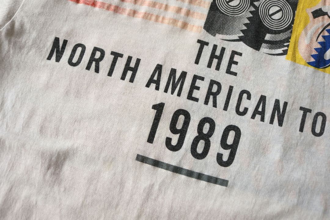 80'S vintage ROLLING STONES Tシャツ 白 Lサイズ