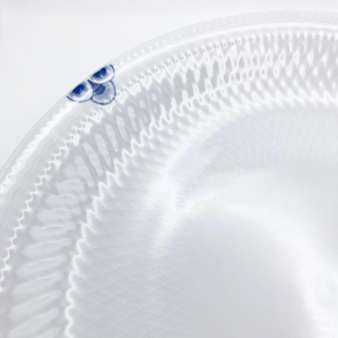 未使用品　箱付き　ロイヤルコペンハーゲン　ブルーパルメッテ　大皿　26cm　2枚