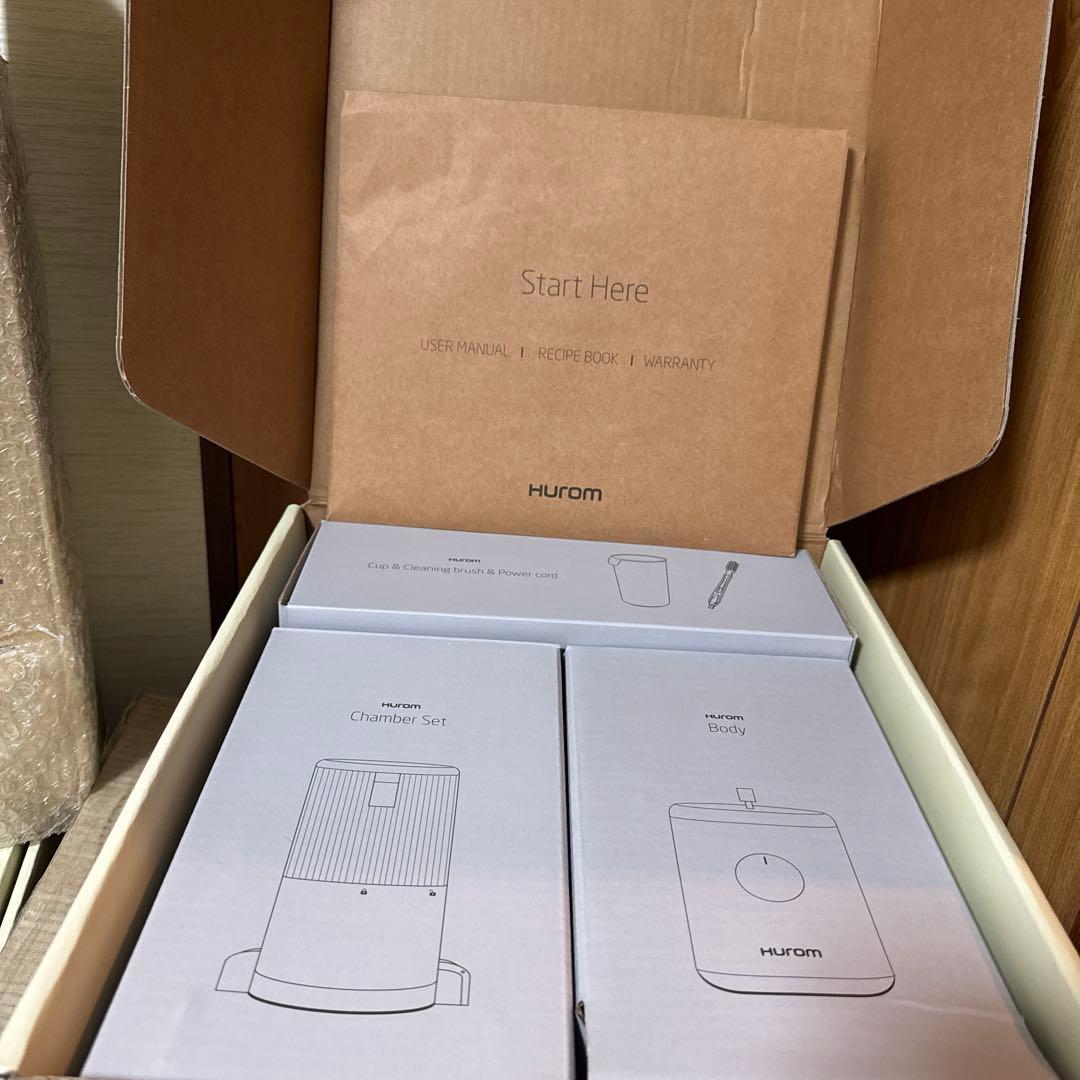 HUROM ジューサー H310A 美品