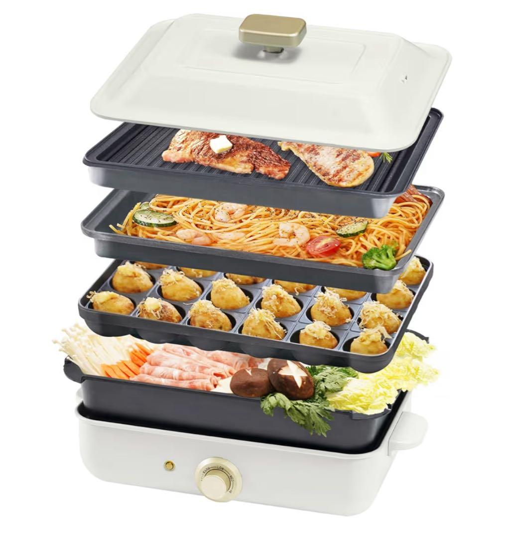 SOLEMOOD ホットプレートミニ WL-G107