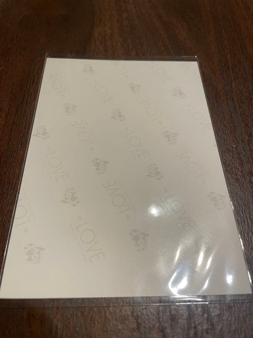 ＝LOVE 生写真 野口衣織 直筆サイン