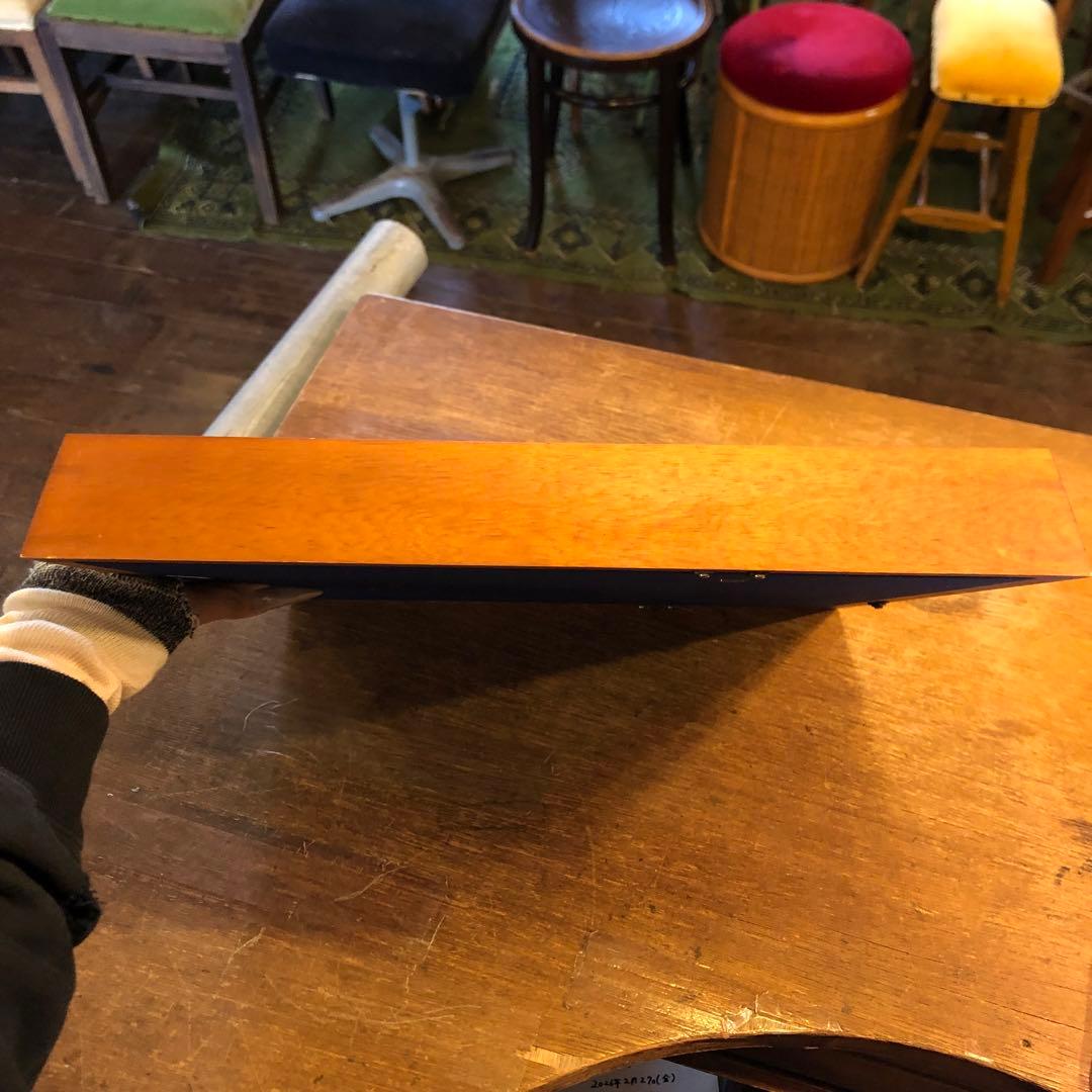 西陣綴織色紙 巳 忍び駒 織物 色紙 額付き