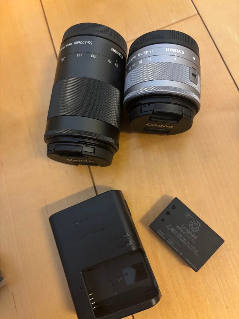 Canon EOS Kiss M EF-M15-45 IS STM EF-M望遠