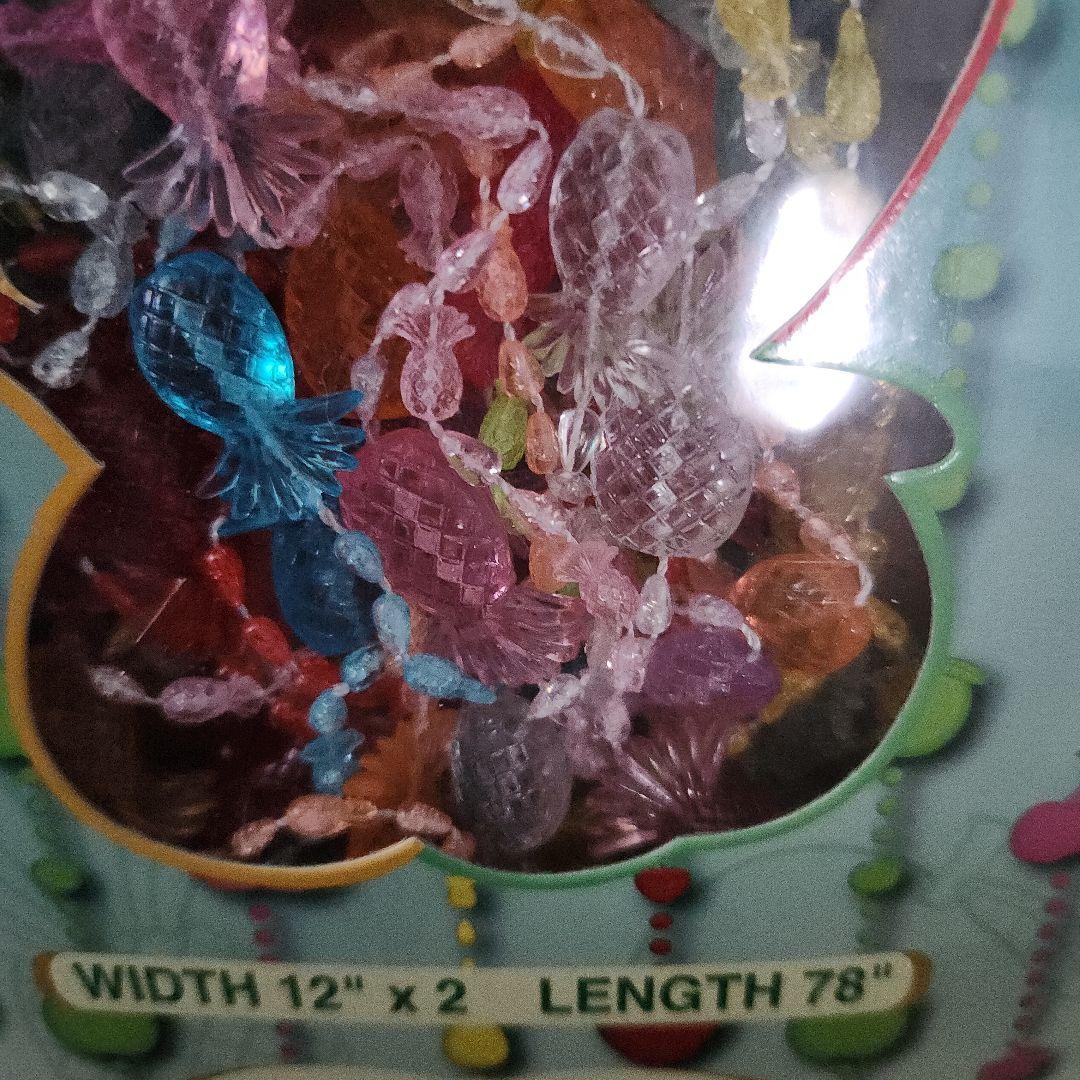 ✨希少✨　昭和レトロポップ　ビーズカーテン　のれん