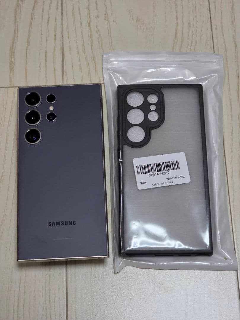 Galaxy S24ultra 国内版256GB バイオレット 極極極極極美品！