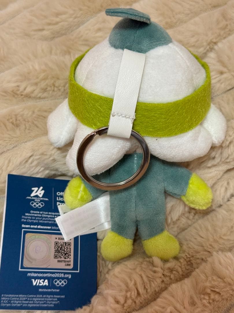 ミラノオリンピック フロー マスコット ぬいぐるみ アリサリウ りくりゅう