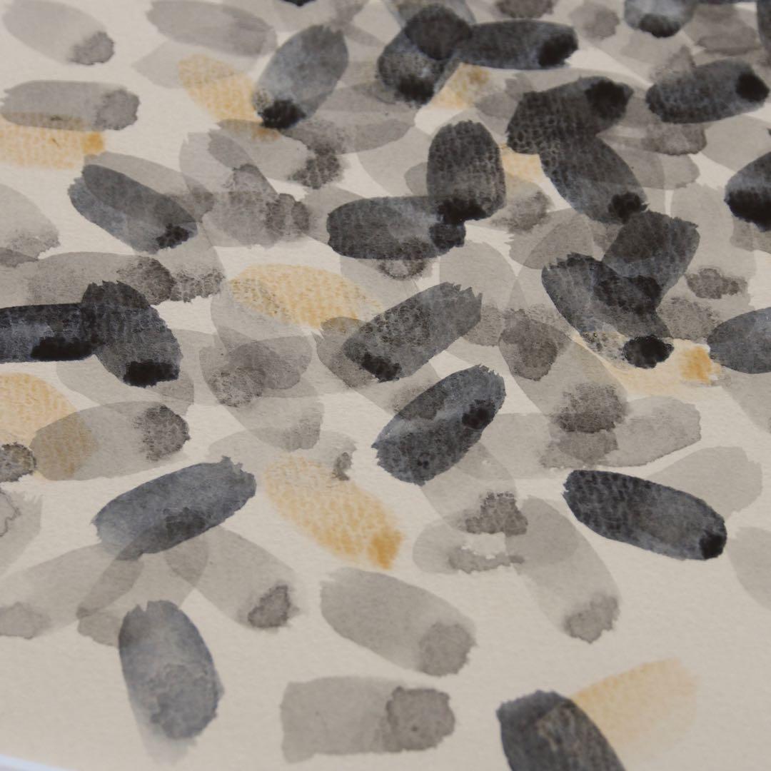 抽象画 オリジナル 作品 マット付き 絵画 現代アート インテリア デザイン