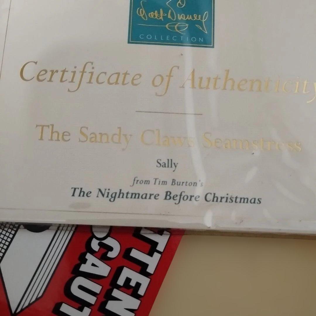 レア★WDCC ナイトメアビフォアクリスマス★ サリー Sally フィギュア
