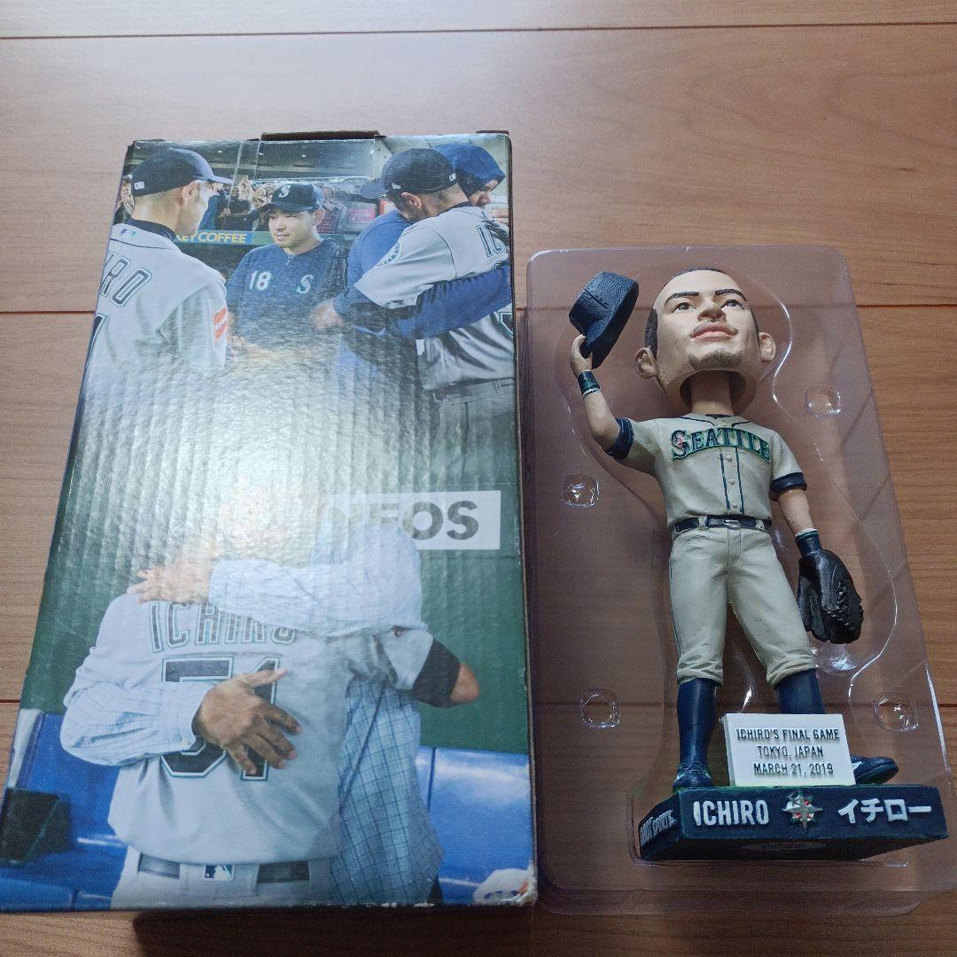 イチローさん、ボブルヘッド人形セットコレクション①＋追加ギフト有