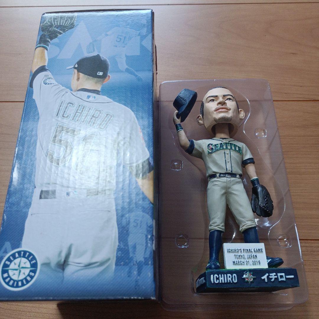 イチローさん、ボブルヘッド人形セットコレクション①＋追加ギフト有