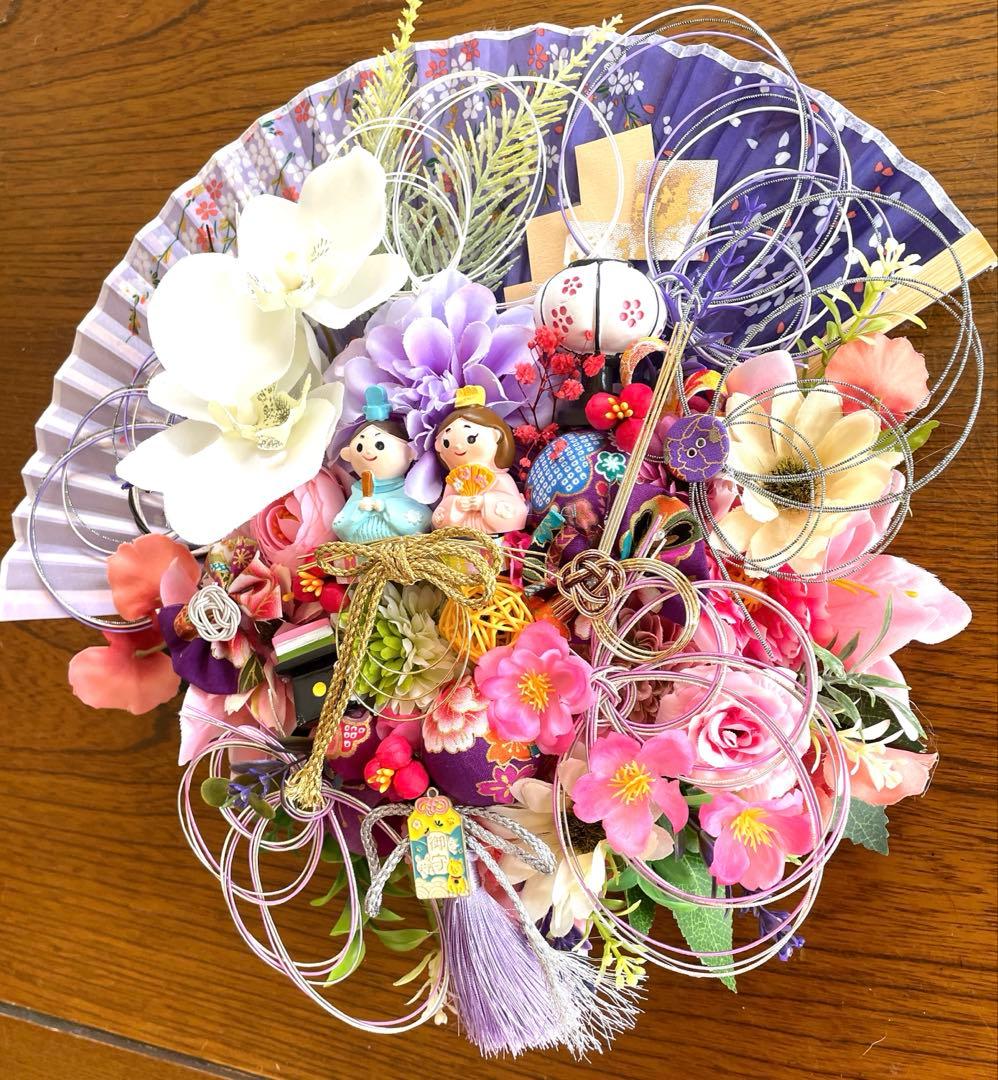 ひな祭り 扇子型装飾❣️bom☆k断捨離始めます❣️3点セット