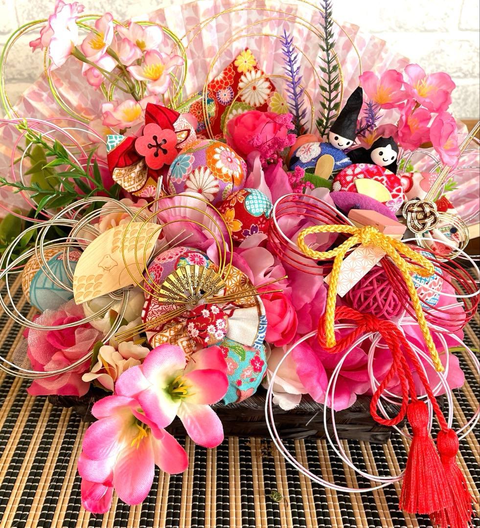 ひな祭り 扇子型装飾❣️bom☆k断捨離始めます❣️3点セット