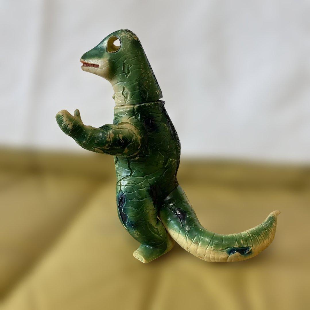 エレキング　ソフビ　当時モノ　※ジャンク品