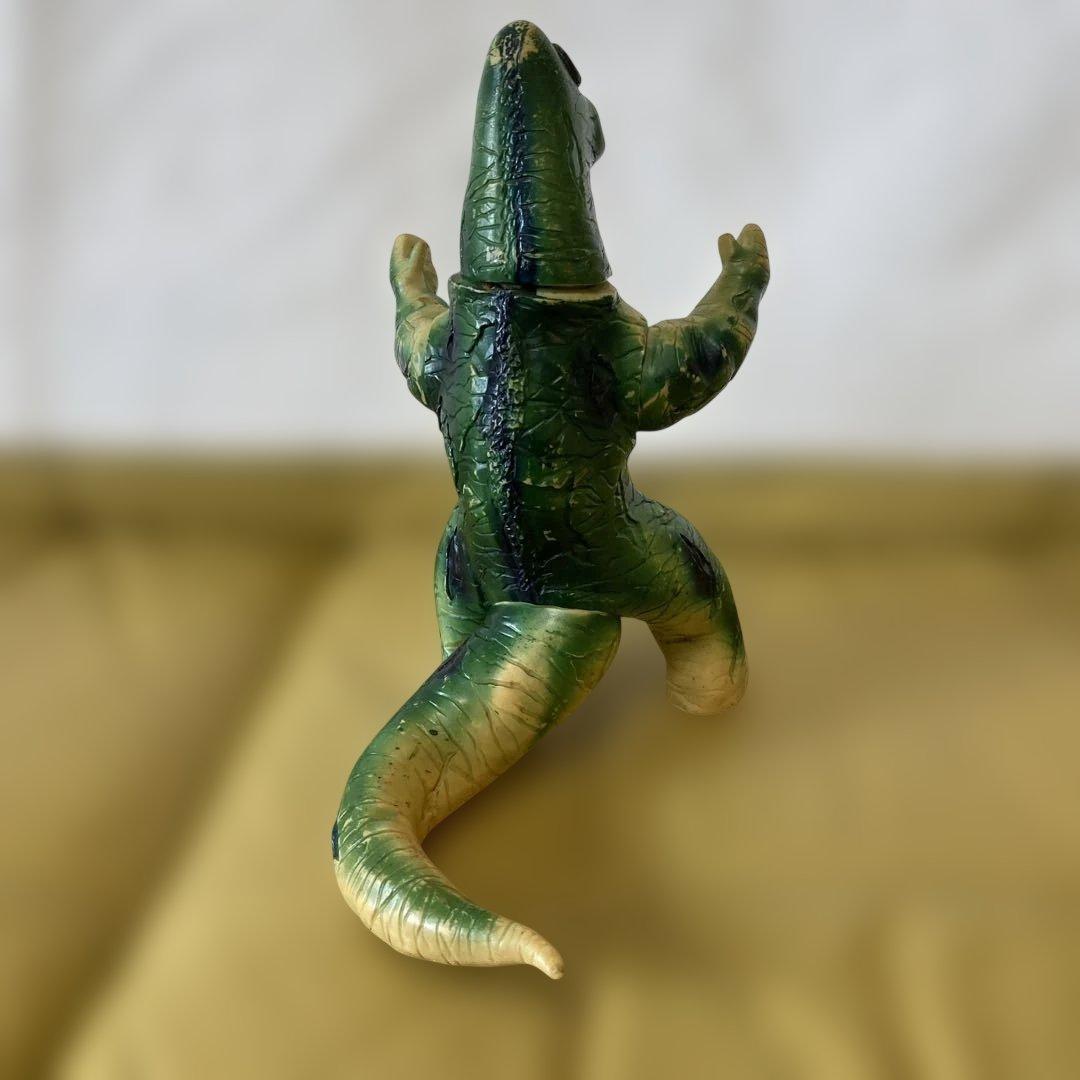 エレキング　ソフビ　当時モノ　※ジャンク品