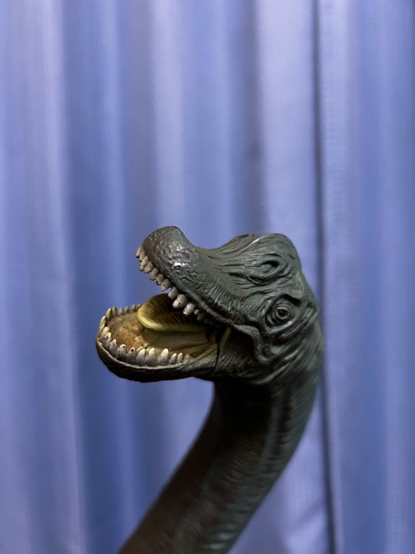 海洋堂1/20☆ブラキオサウルス/ソフビキット/完成品/村松しのぶ/レトロ/恐竜