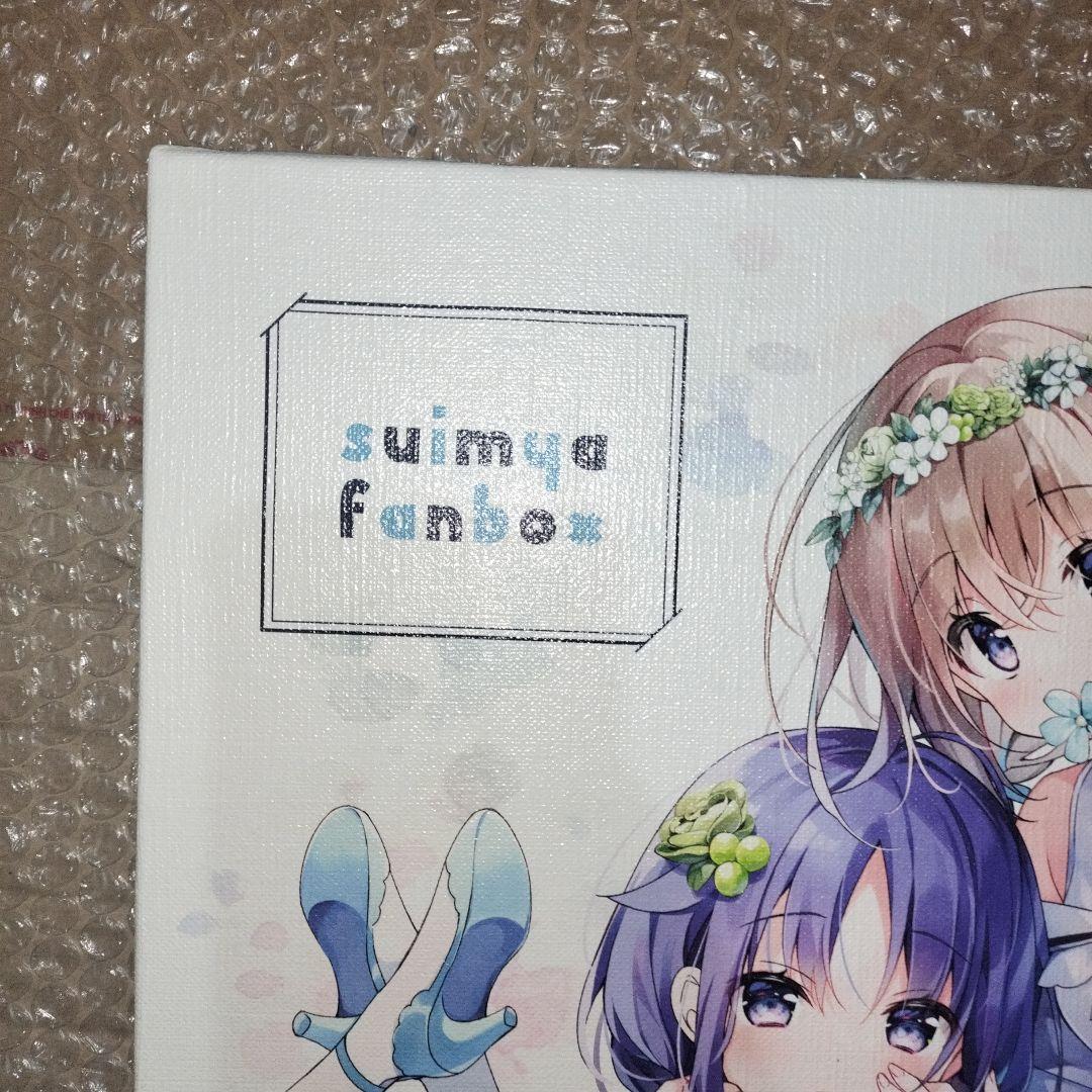 直筆サイン入り　キャンバスボード(すいみゃ) FANBOX継続特典