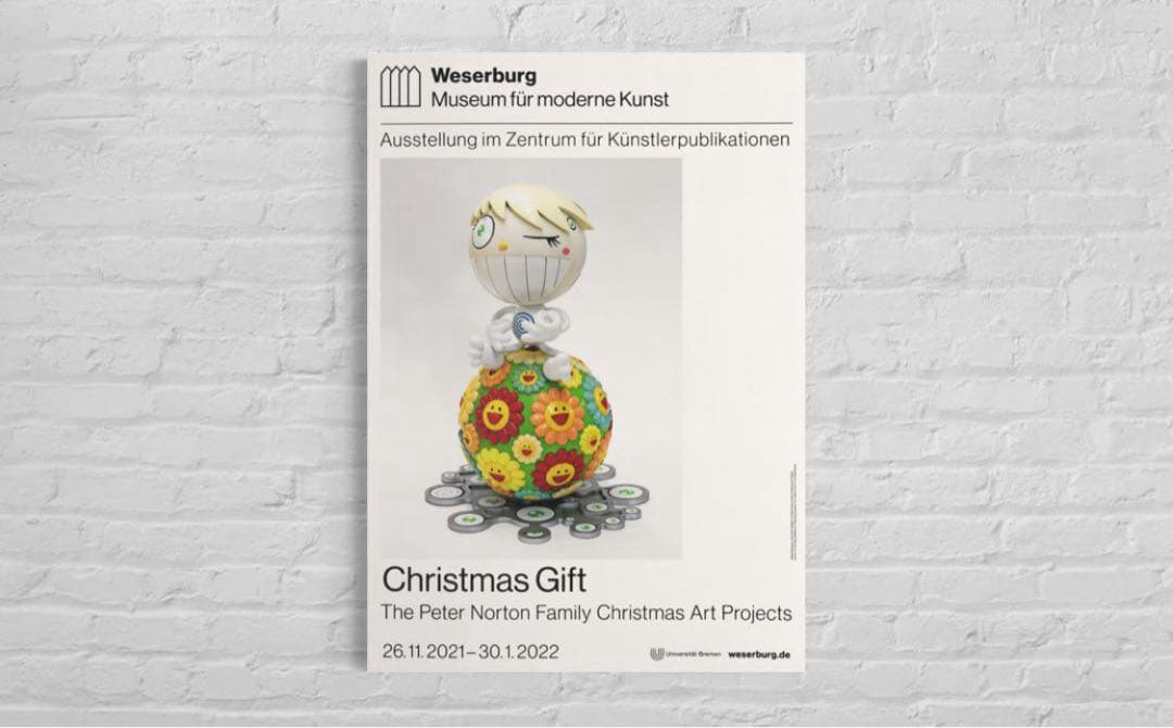 【残1枚】村上隆　海外ポスターA1サイズ　Takashi Murakami