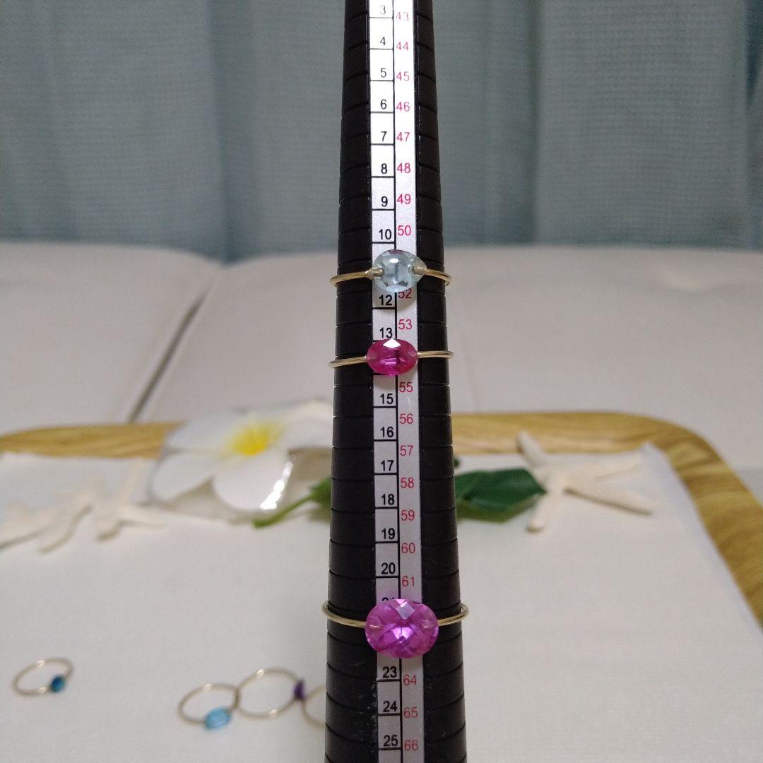 14kgf。天然石、合成石、キャンディーリング。纏め売り７点。新品未使用。