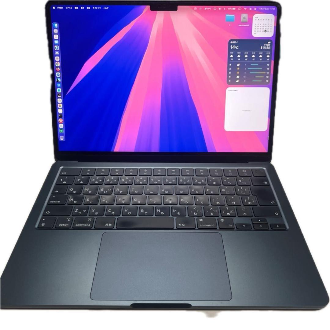 Macbook Air M2 16GBメモリ 512GBSSD 10コアGPU