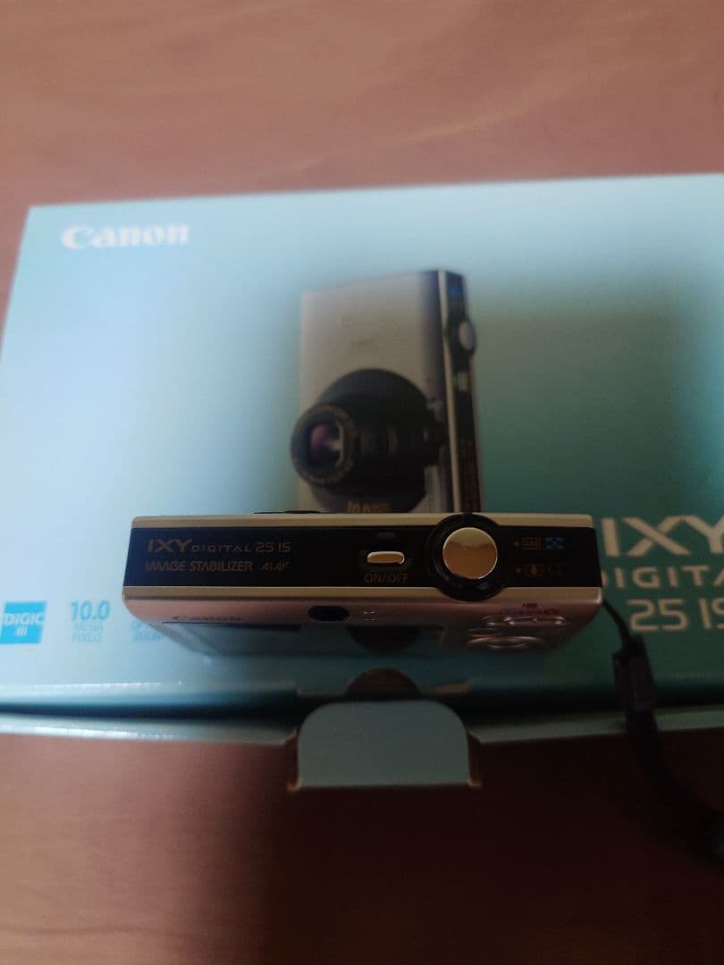 箱、取説ありCanon IXY DIGITAL 25 ISデジカメ