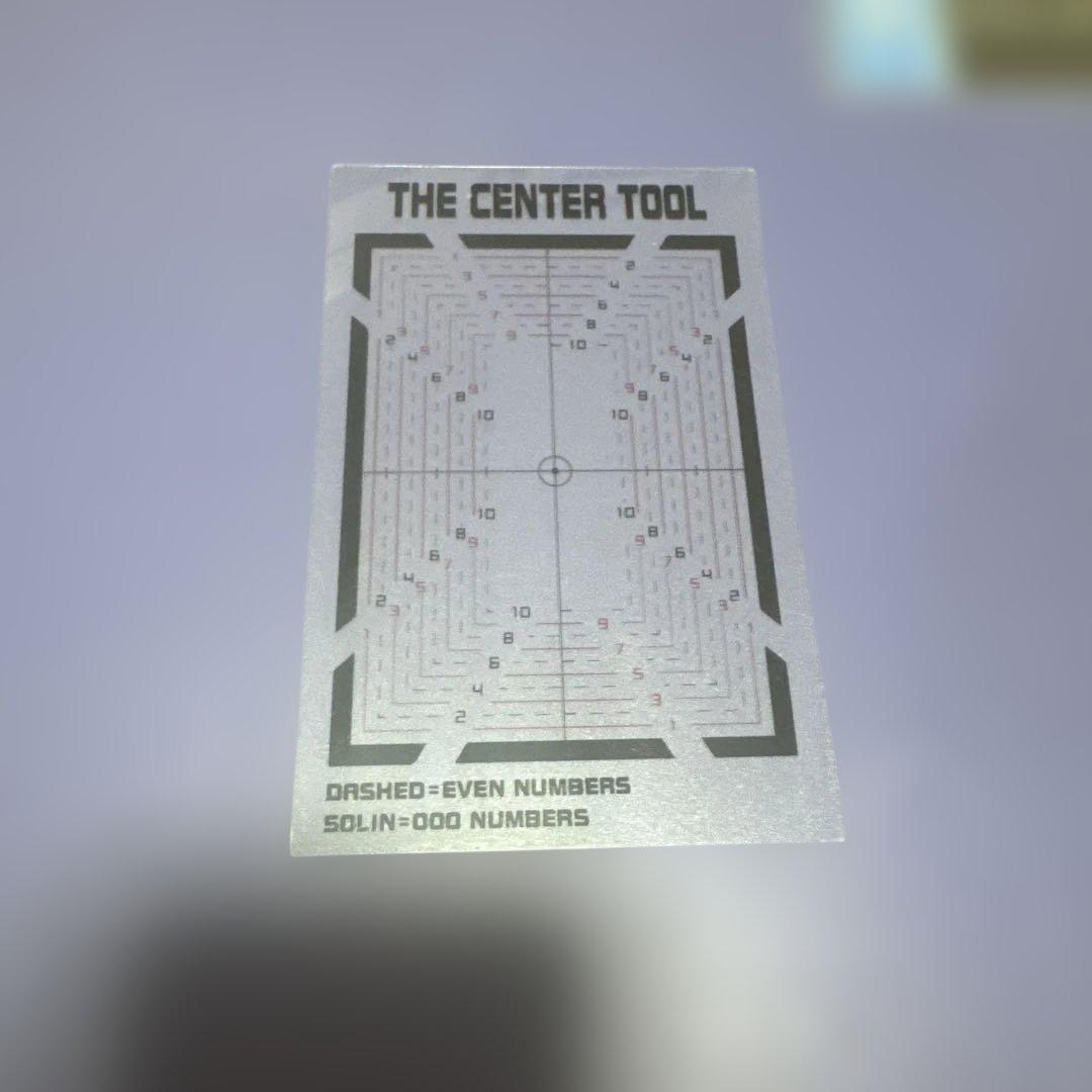 未使用　ポケモンカード　センタリングツール　300枚　①