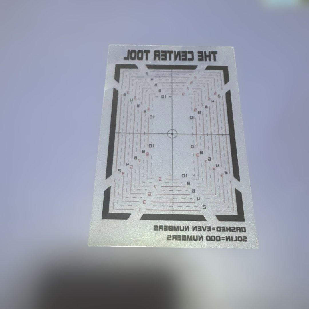 未使用　ポケモンカード　センタリングツール　300枚　①