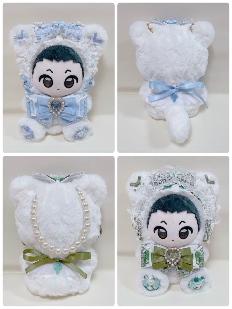 1xおすわり♥ぬい服♥15cm『HUNTER×HUNTER』キルアとゴン X48