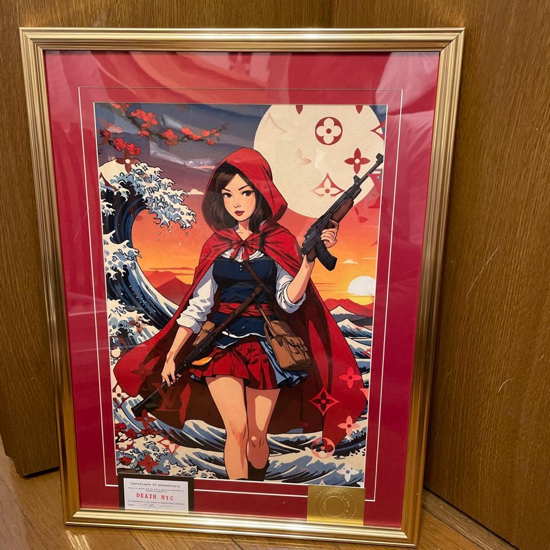 額込 世界限定100枚DEATH NYC アートポスター 現代アート 14