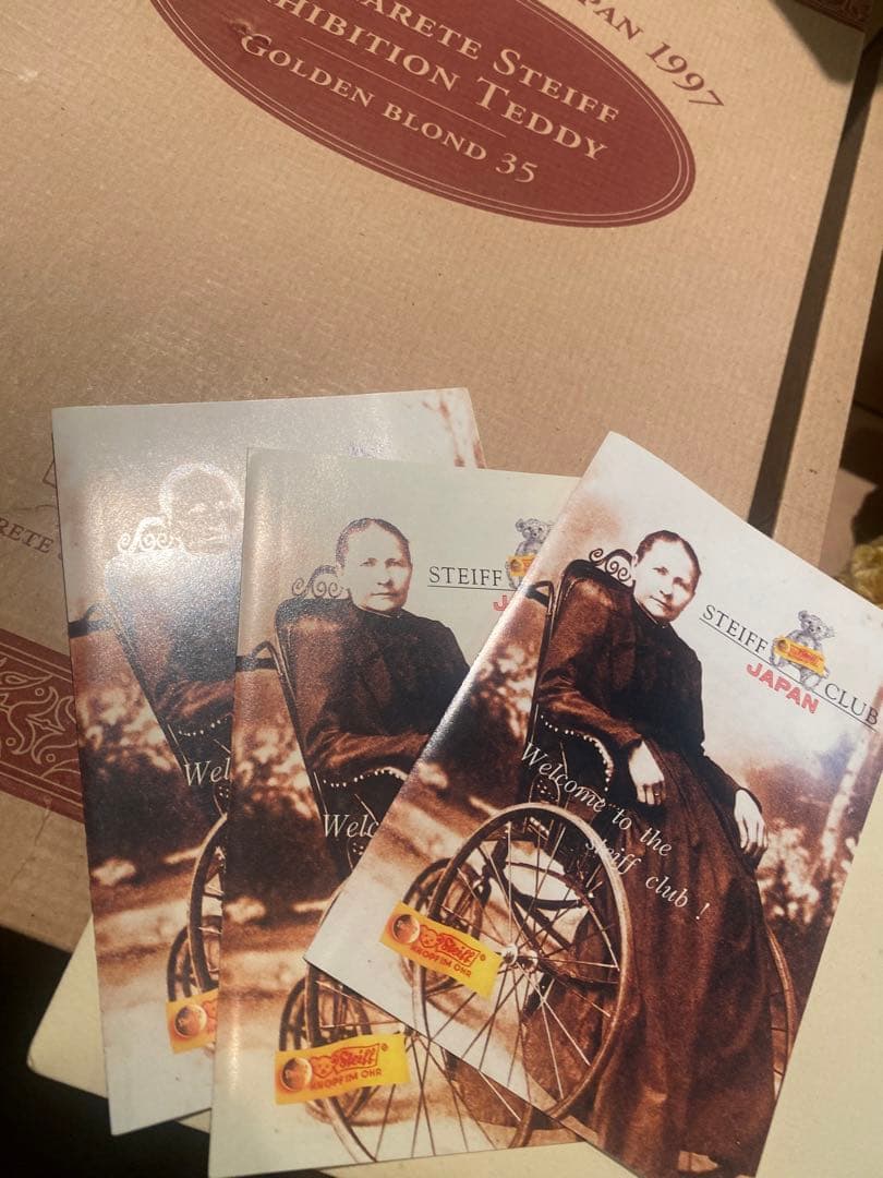 steiff シュタイフ　テディベア　マルガレーテシュタイフ生誕１５０周年